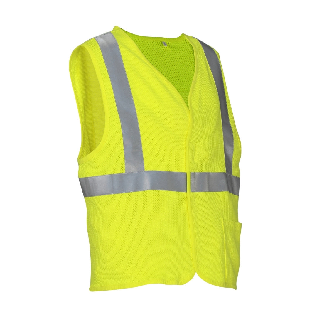 Hi-Vis Yellow Mesh Vest