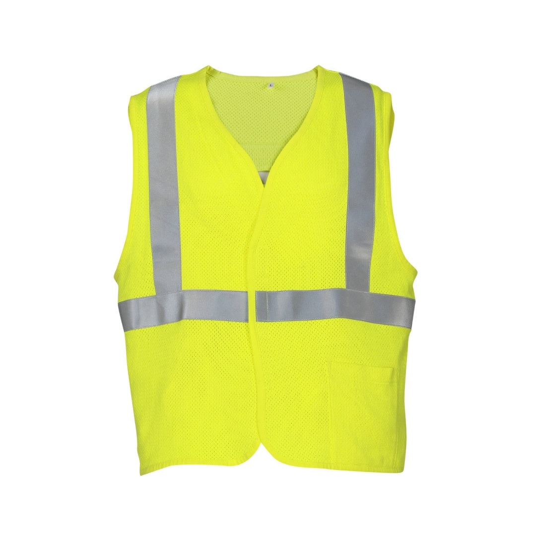Hi-Vis Yellow Mesh Vest